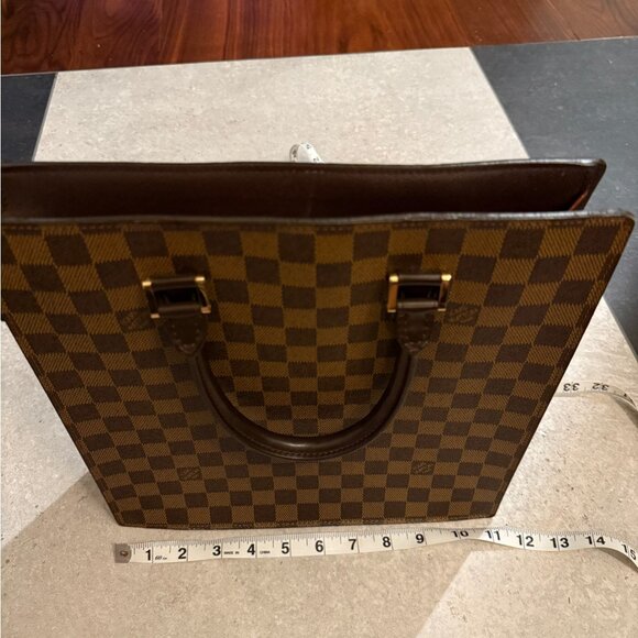 LOUIS VUITTON Damier Ebene Canvas Venice Sac Plat Bag - Picture 2 of 13